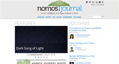 Desktop Screenshot of nomosjournal.org