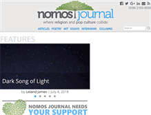 Tablet Screenshot of nomosjournal.org